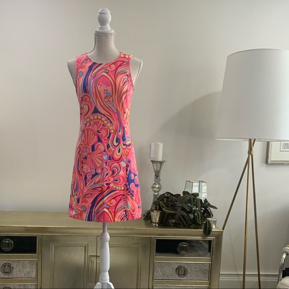 Lilly Pulitzer Shift Dress EUC Size XS - Picture 1 of 5